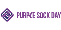 Purple Socks Day Logo