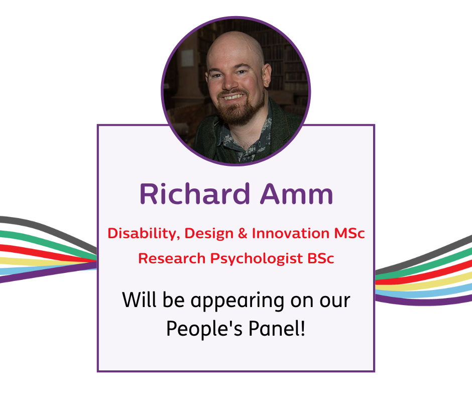Richard Amm will be appearing on our People's Panel.