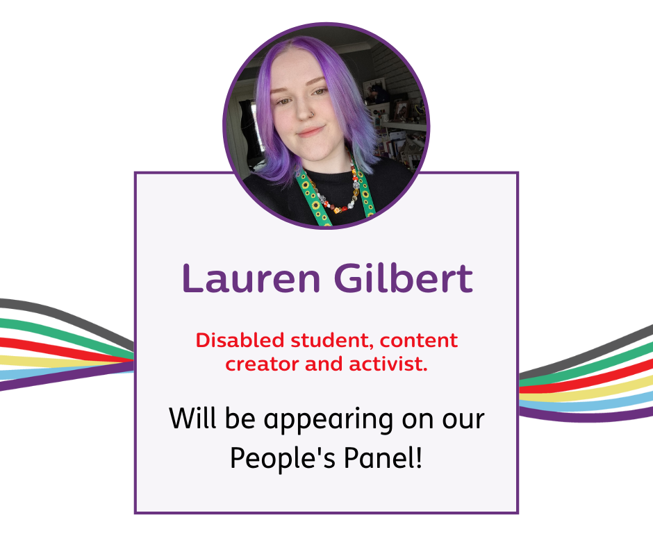 Lauren Gilbert will be appearing on our People's Panel.