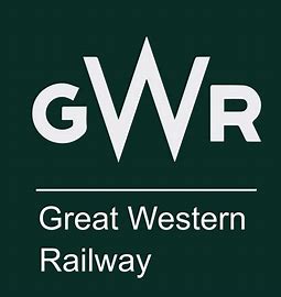 logo of GWE, great western railways in dark green